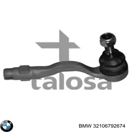 Końcówka drążka kierowniczego zewnętrzna 32106792674 BMW