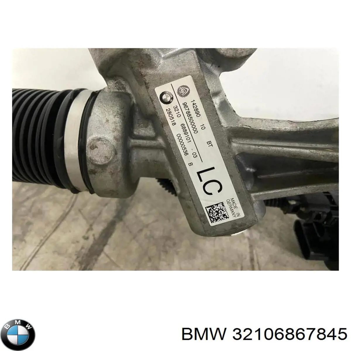 Do koszyka 32106867845 BMW Listwa kierownicza (maglownica)
