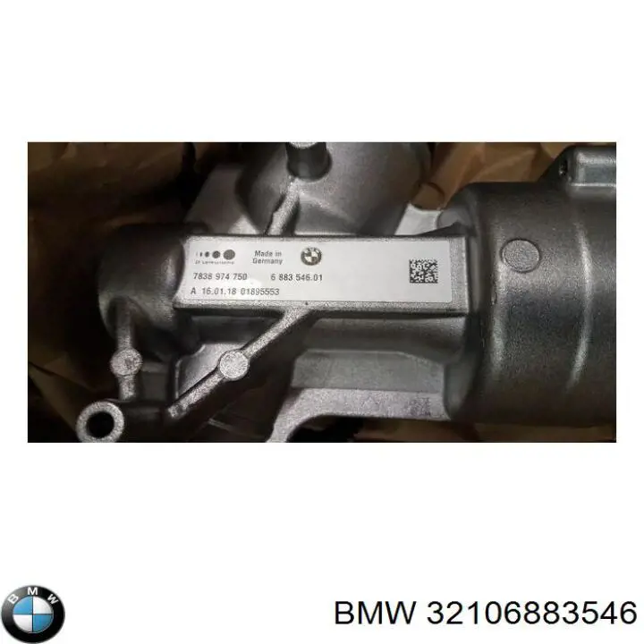 Listwa kierownicza (maglownica) BMW 32106883546 cena, od 1003,52 USD