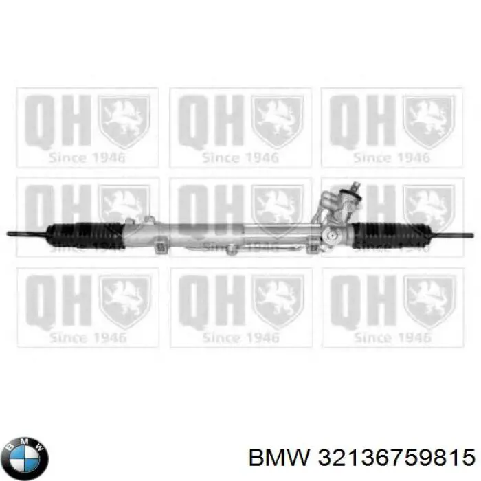 Do koszyka 32136759815 BMW Listwa kierownicza (maglownica)