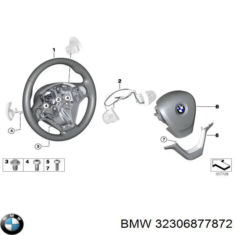 Kierownica do BMW X5  F15, F85