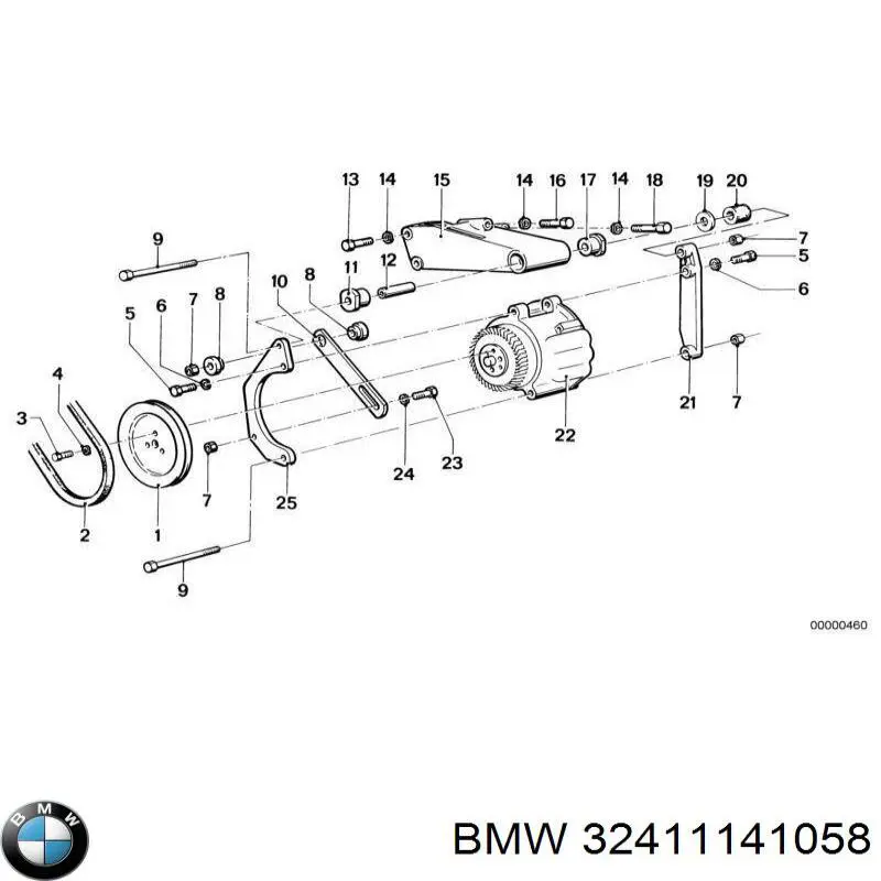 Pompa wspomagania hydraulicznego kierownicy BMW 32411141058 cena, od 39,16 USD