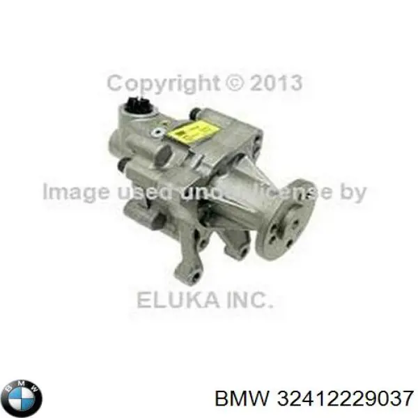 Do koszyka 32412229037 BMW Pompa wspomagania hydraulicznego kierownicy