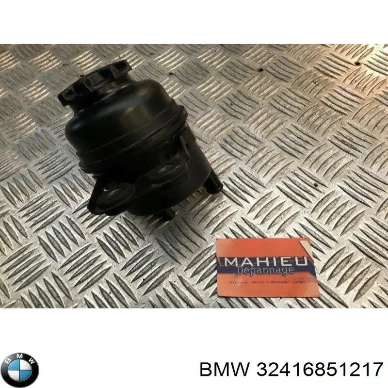 Do koszyka 32416851217 BMW Zbiornik płynu wspomagania