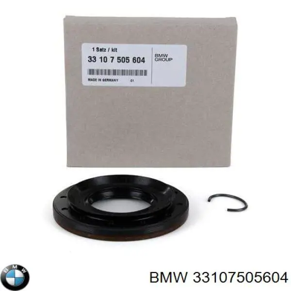 Do koszyka 33107505604 BMW Uszczelniacz reduktora mostu tylnego