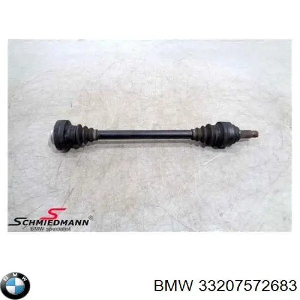 Półoś tylna BMW 33207572683