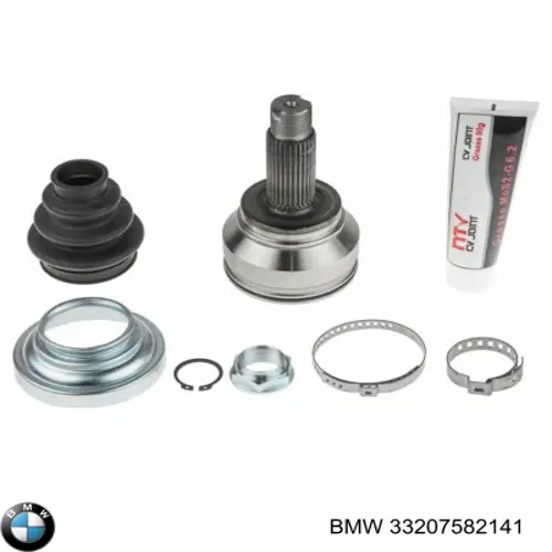 Do koszyka 33207582141 BMW Półoś tylna