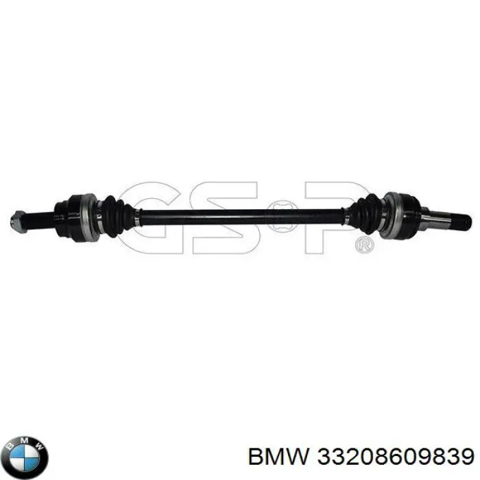 33208609839 BMW Półoś tylna