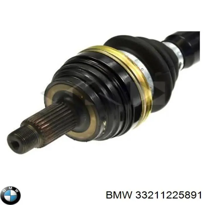 Do koszyka 33211225891 BMW Półoś tylna