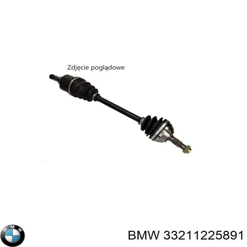 Półoś tylna BMW 33211225891 cena, od 108,53 USD
