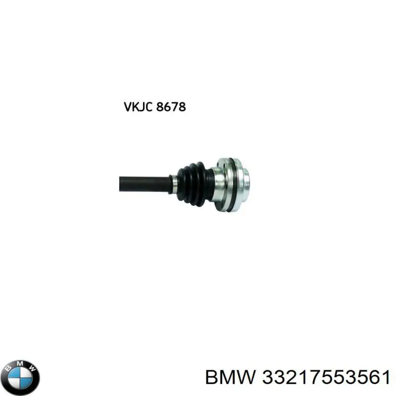 Półoś tylna lewa BMW 33217553561 cena, od 131,10 USD