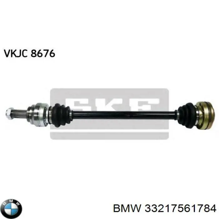 Półoś tylna prawa BMW 33217561784 cena, od 143,60 USD