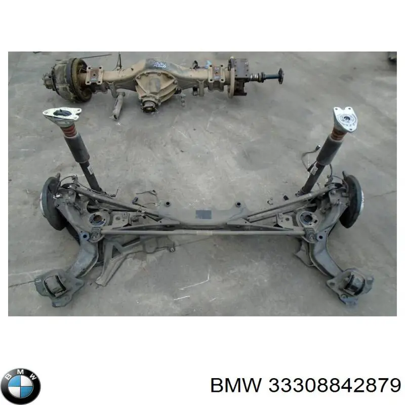 33308842879 BMW Wahacz (drążek) zawieszenia tylnego podłużny dolny lewy