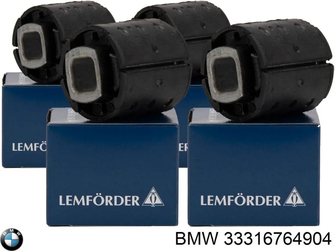 Do koszyka 33316764904 BMW Silentblock tylnej belki