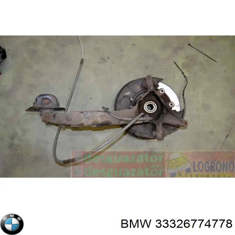 Czop (zwrotnica) tylny prawy BMW 33326774778 cena, od 139,02 USD