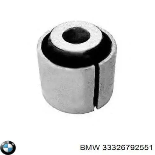Do koszyka 33326792551 BMW Silentblock czopu tylnego