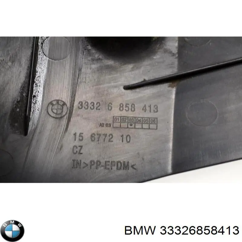 Osłona tylnego zderzaka (podwozia) BMW 33326858413 cena, od 56,26 USD