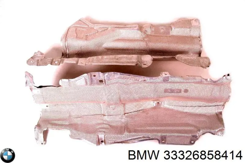Do koszyka 33326858414 BMW Osłona tylnego zderzaka (podwozia)