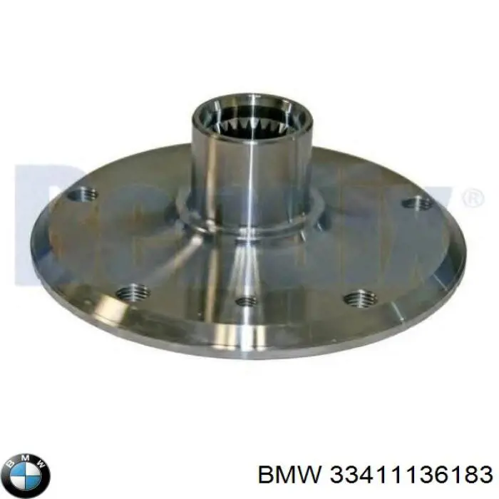 Do koszyka 33411136183 BMW Piasta tylna