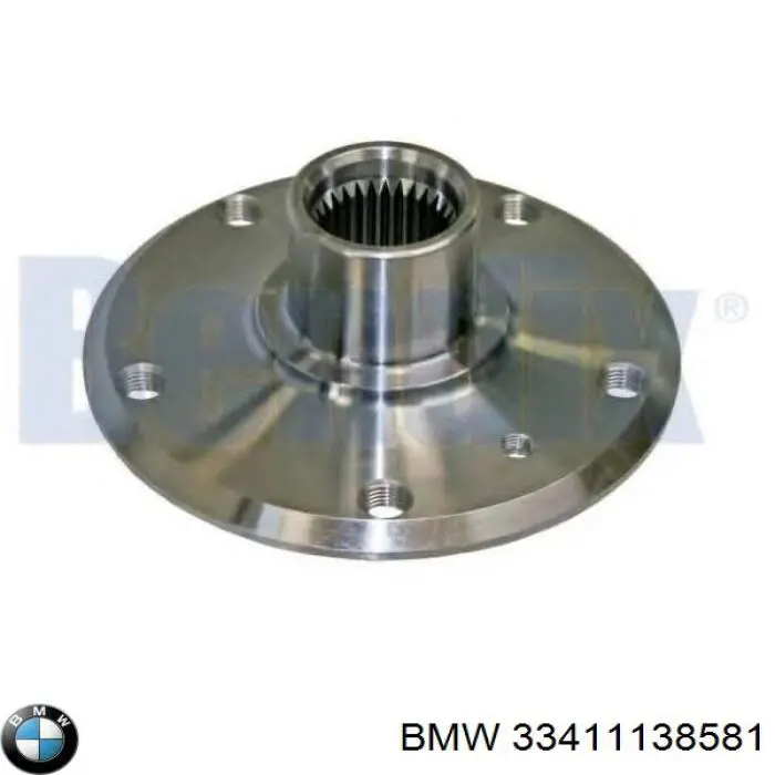 33411138581 BMW piasta tylna