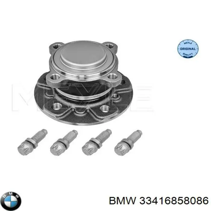 33416858086 BMW piasta tylna