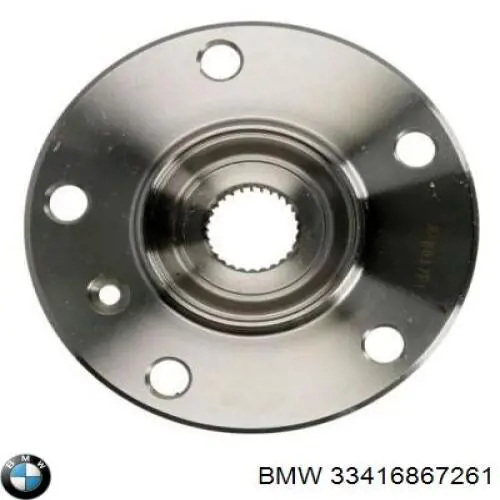 33416867261 BMW Piasta tylna