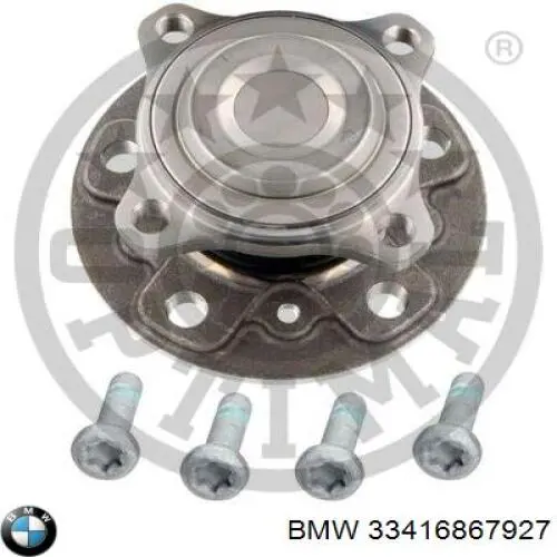 Do koszyka 33416867927 BMW Piasta tylna