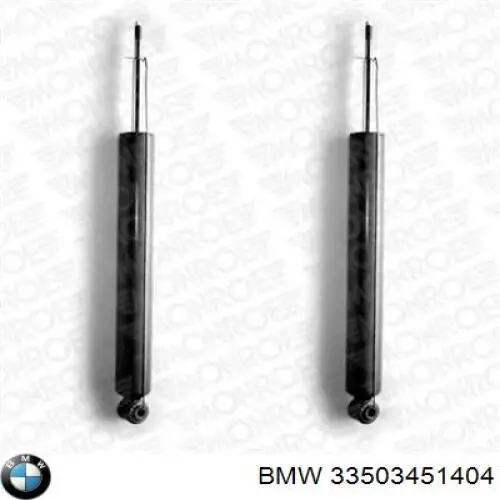 Do koszyka 33503451404 BMW Amortyzator tylny