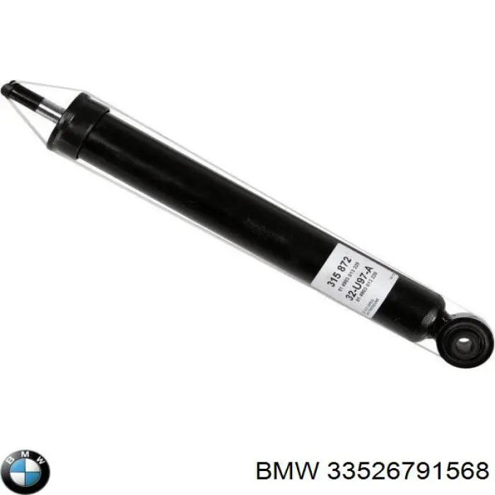 Do koszyka 33526791568 BMW Amortyzator tylny