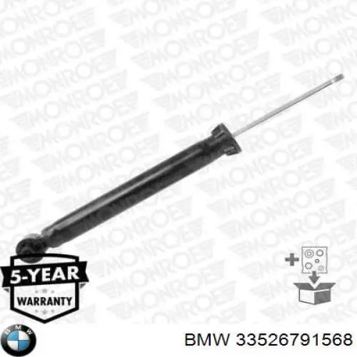 33526791568 BMW Amortyzator tylny