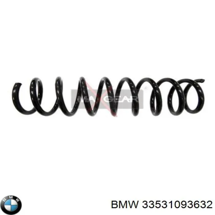 Do koszyka 33531093632 BMW Sprężyna tylna