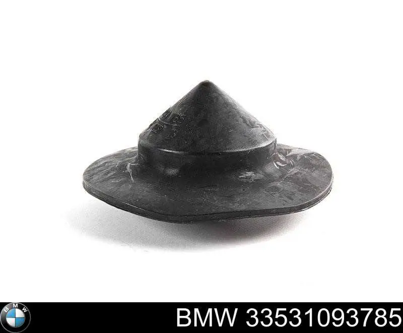 Podkładka (pierścień gumowy) sprężyny tylnej dolny BMW 33531093785 cena, od 13,87 USD