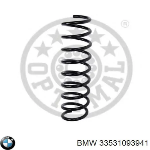 Sprężyna tylna 33531093941 BMW