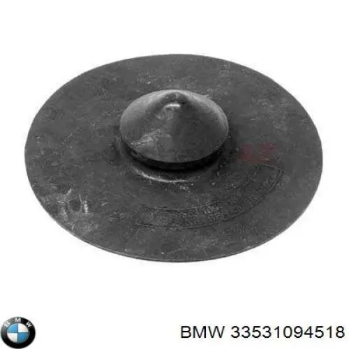 Podkładka (pierścień gumowy) sprężyny tylnej dolny BMW 33531094518 cena, od 17,07 USD