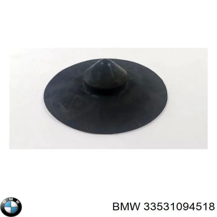 Do koszyka 33531094518 BMW Podkładka (pierścień gumowy) sprężyny tylnej dolny