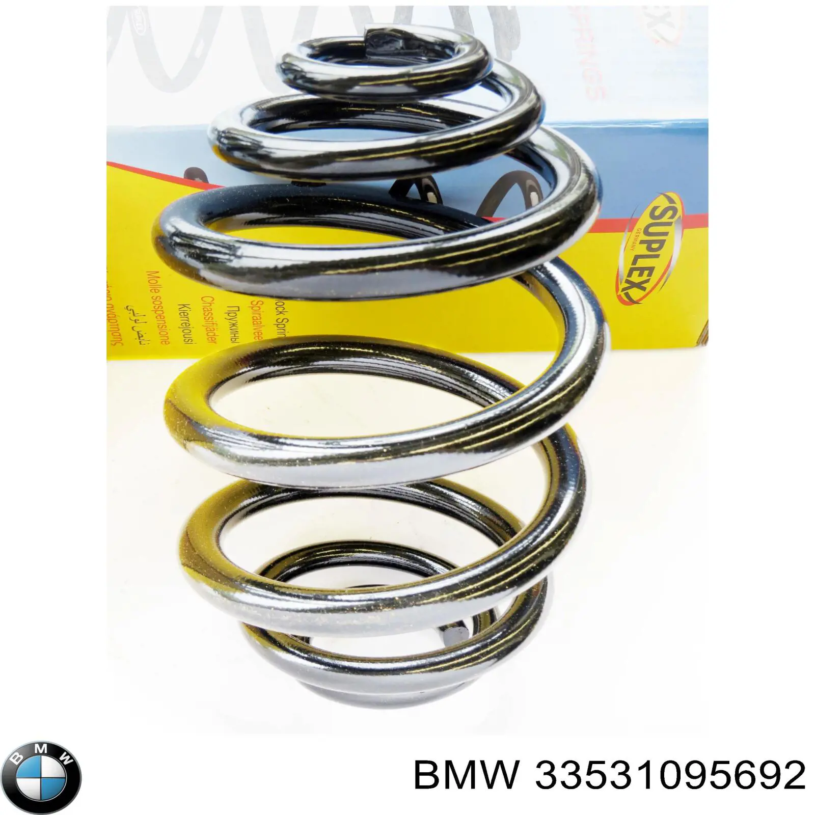 Sprężyna tylna 33531095692 BMW