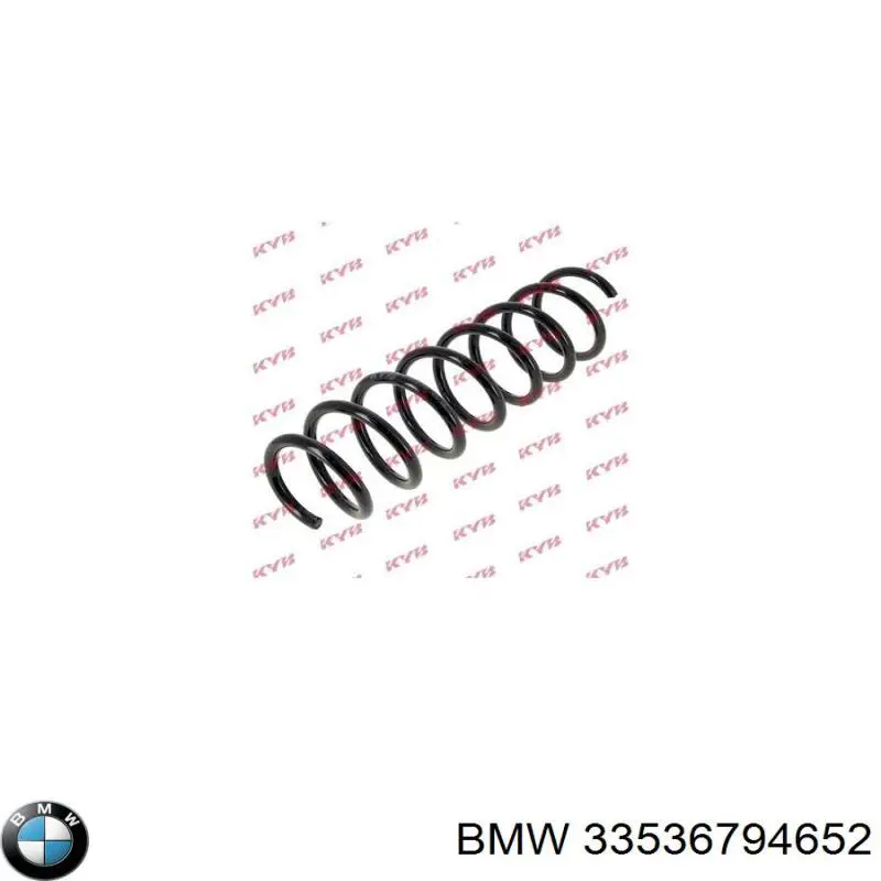 33536794652 BMW Sprężyna tylna