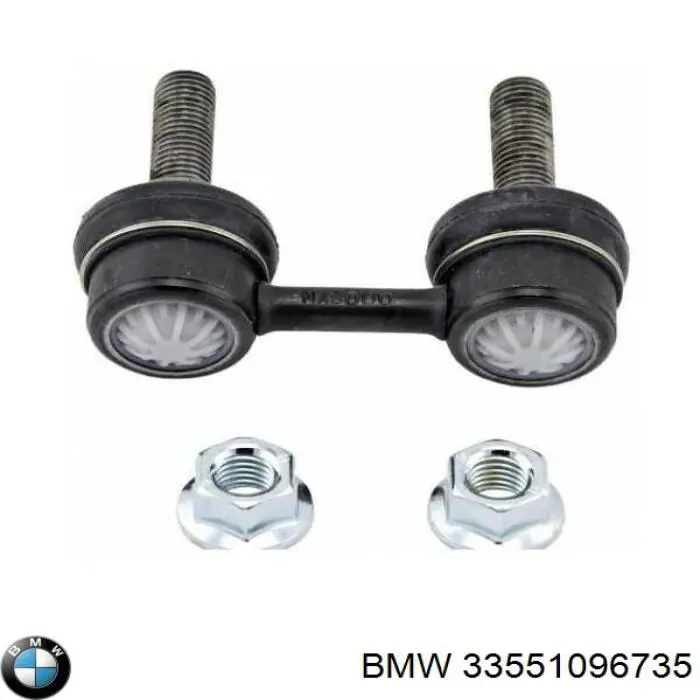 Do koszyka 33551096735 BMW Łącznik stabilizatora tylnego