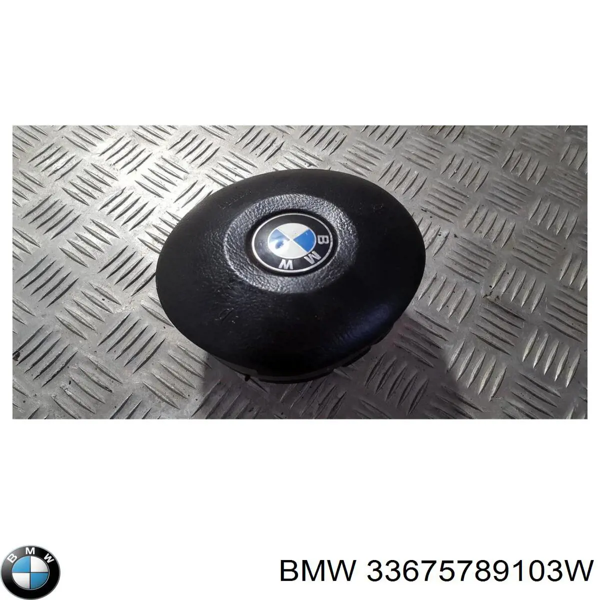 33675789103W BMW poduszka powietrzna (airbag kierowcy)