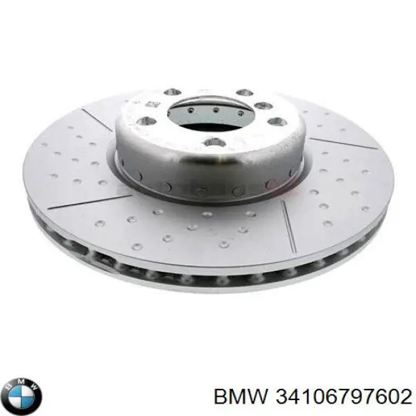 34106797602 BMW tarcza hamulcowa przednia