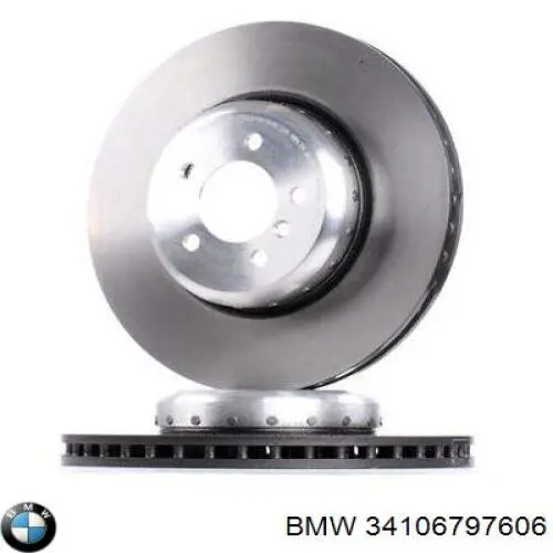 34106797606 BMW Tarcza hamulcowa przednia