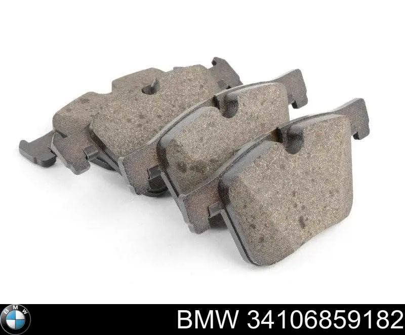 34106859182 BMW Klocki hamulcowe przednie tarczowe