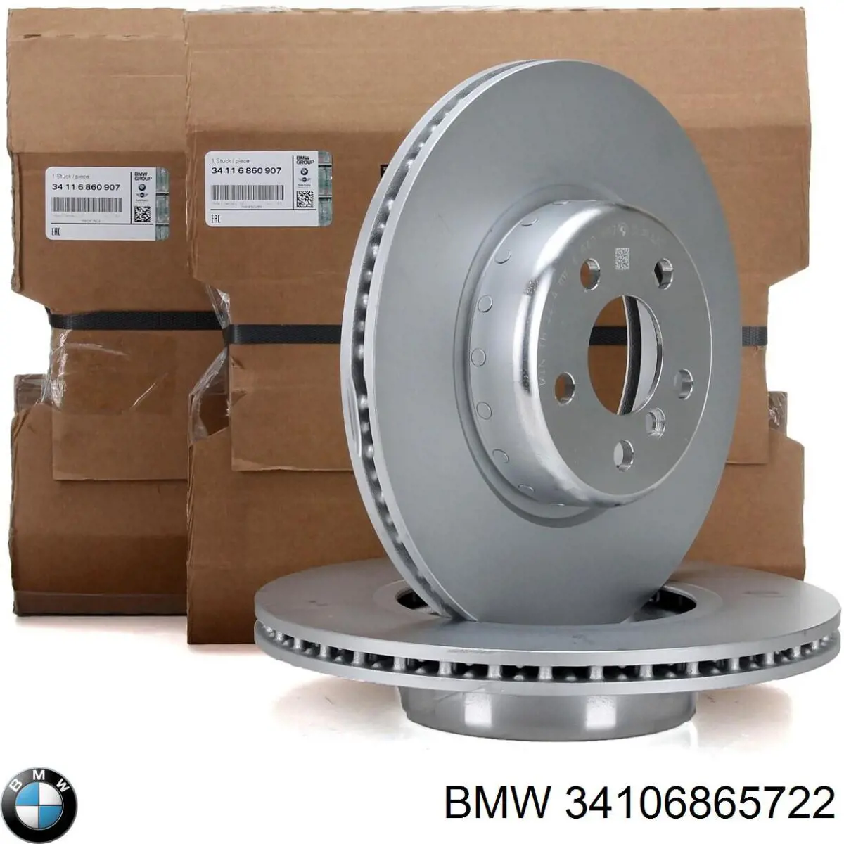 34106865722 BMW Tarcza hamulcowa przednia