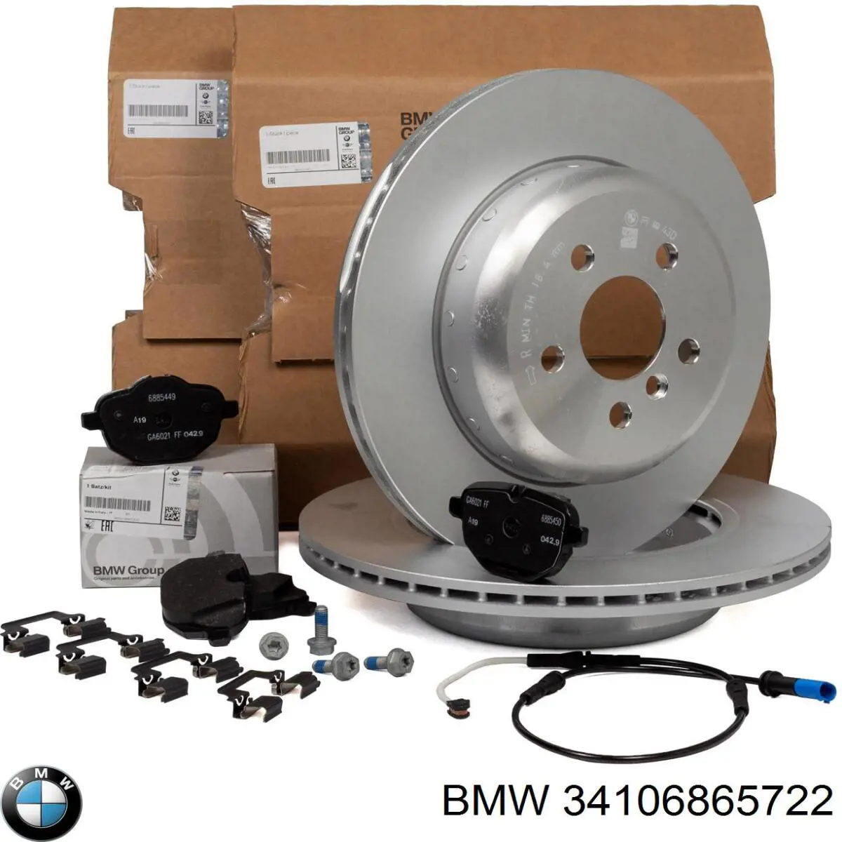 Tarcza hamulcowa przednia BMW 34106865722 cena, od 69,81 USD