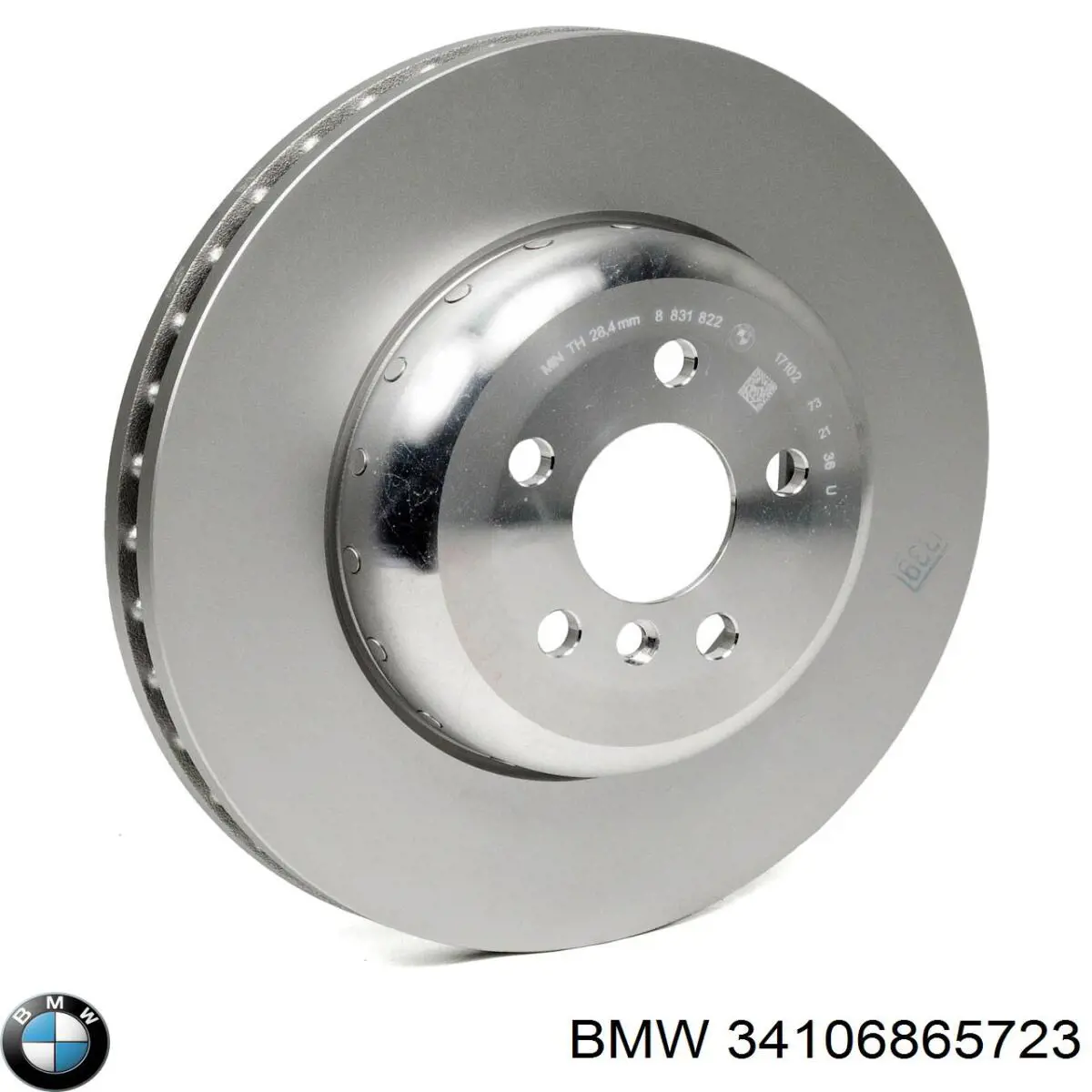 Tarcza hamulcowa przednia BMW 34106865723 cena, od 123,91 USD