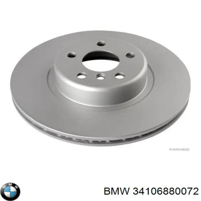 Tarcza hamulcowa przednia BMW 34106880072 cena, od 116,46 USD