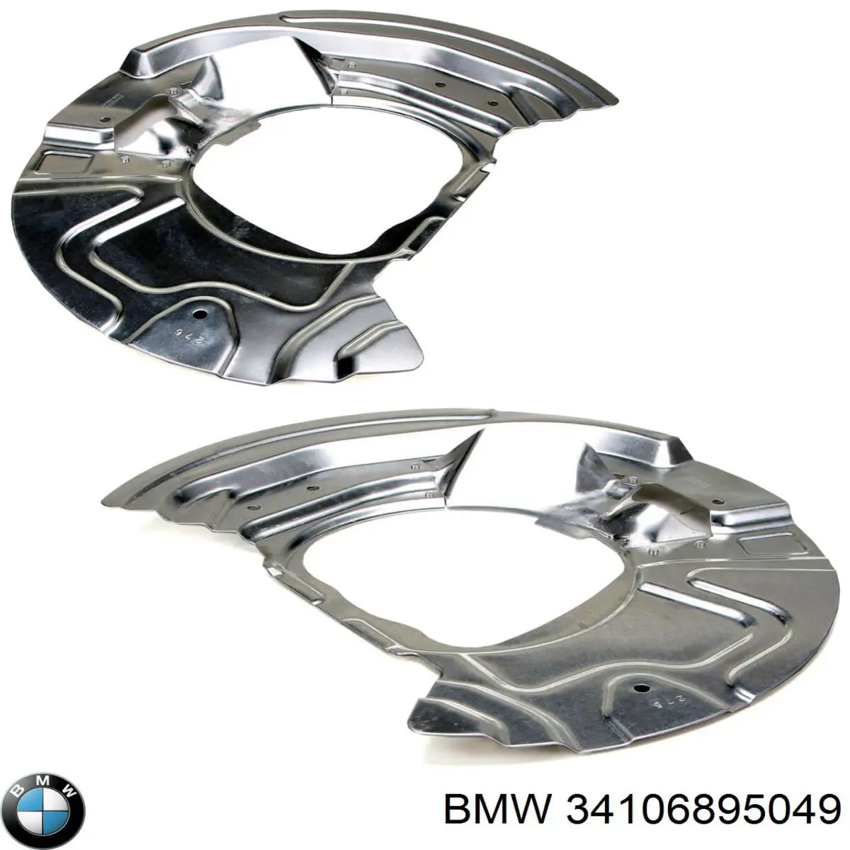 Osłona tarczy hamulcowej przedniej lewej BMW 34106895049 cena, od 28,16 USD