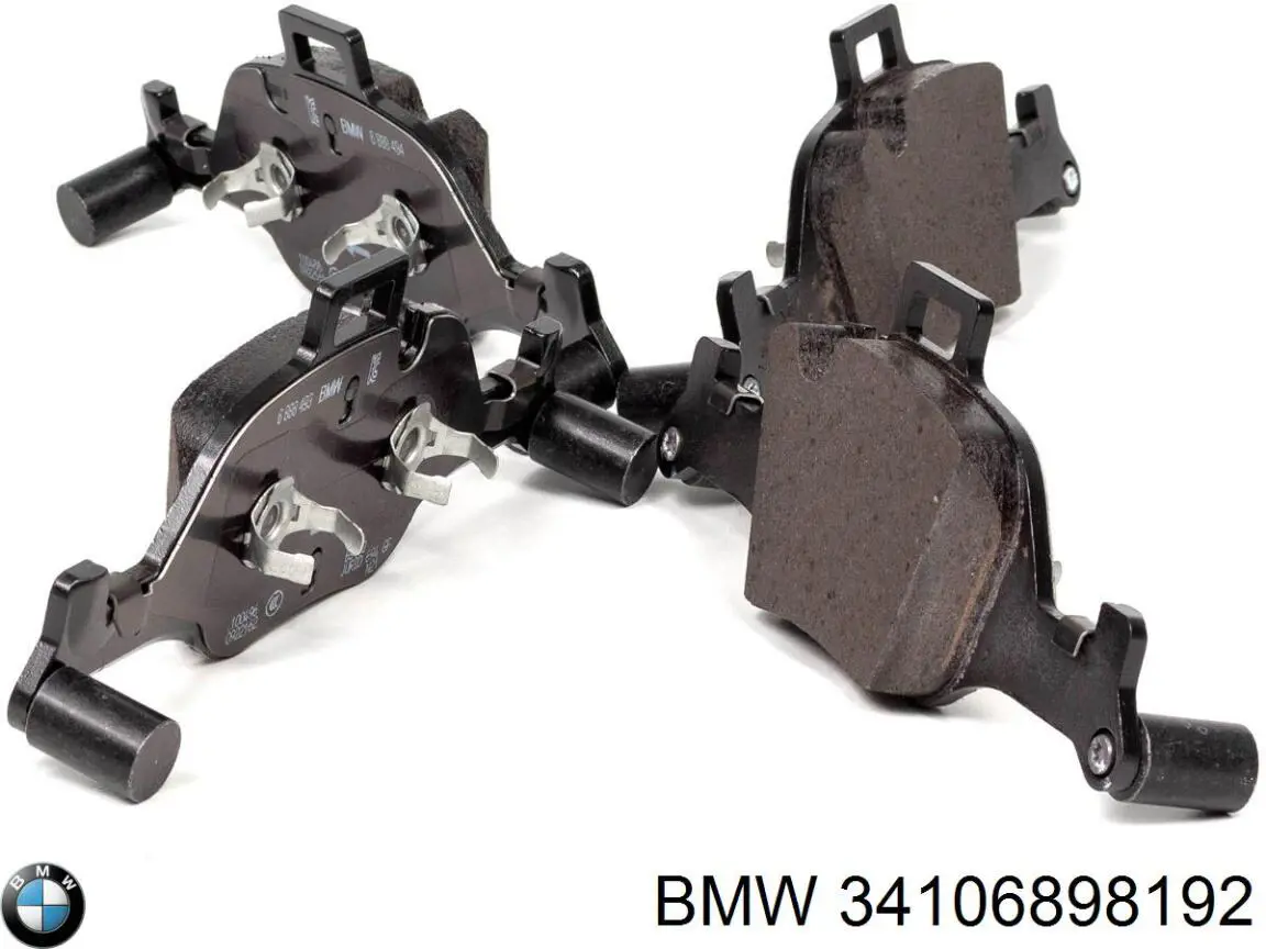 Klocki hamulcowe przednie tarczowe BMW 34106898192 cena, od 73,74 USD