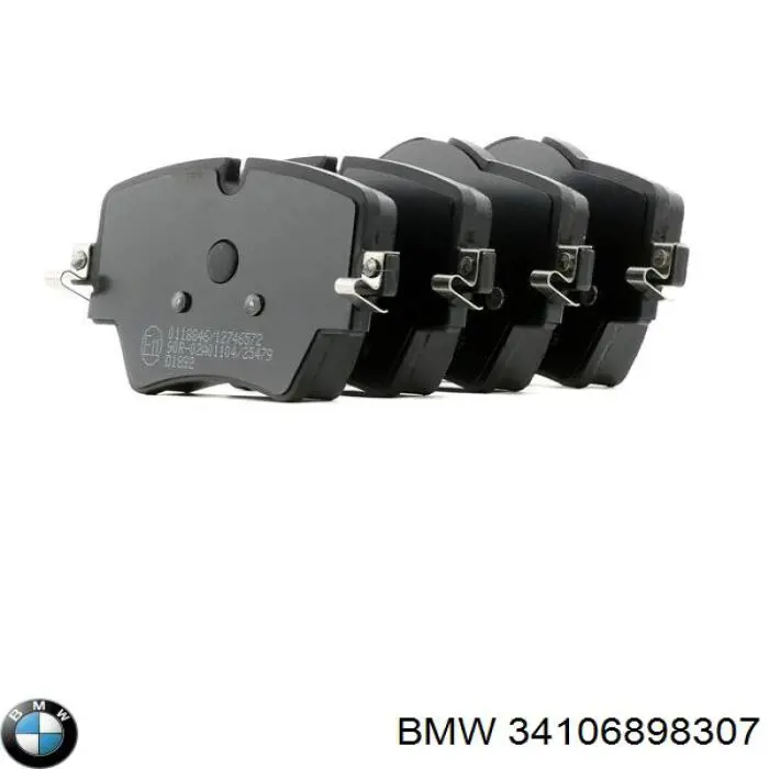 34106898307 BMW Klocki hamulcowe przednie tarczowe