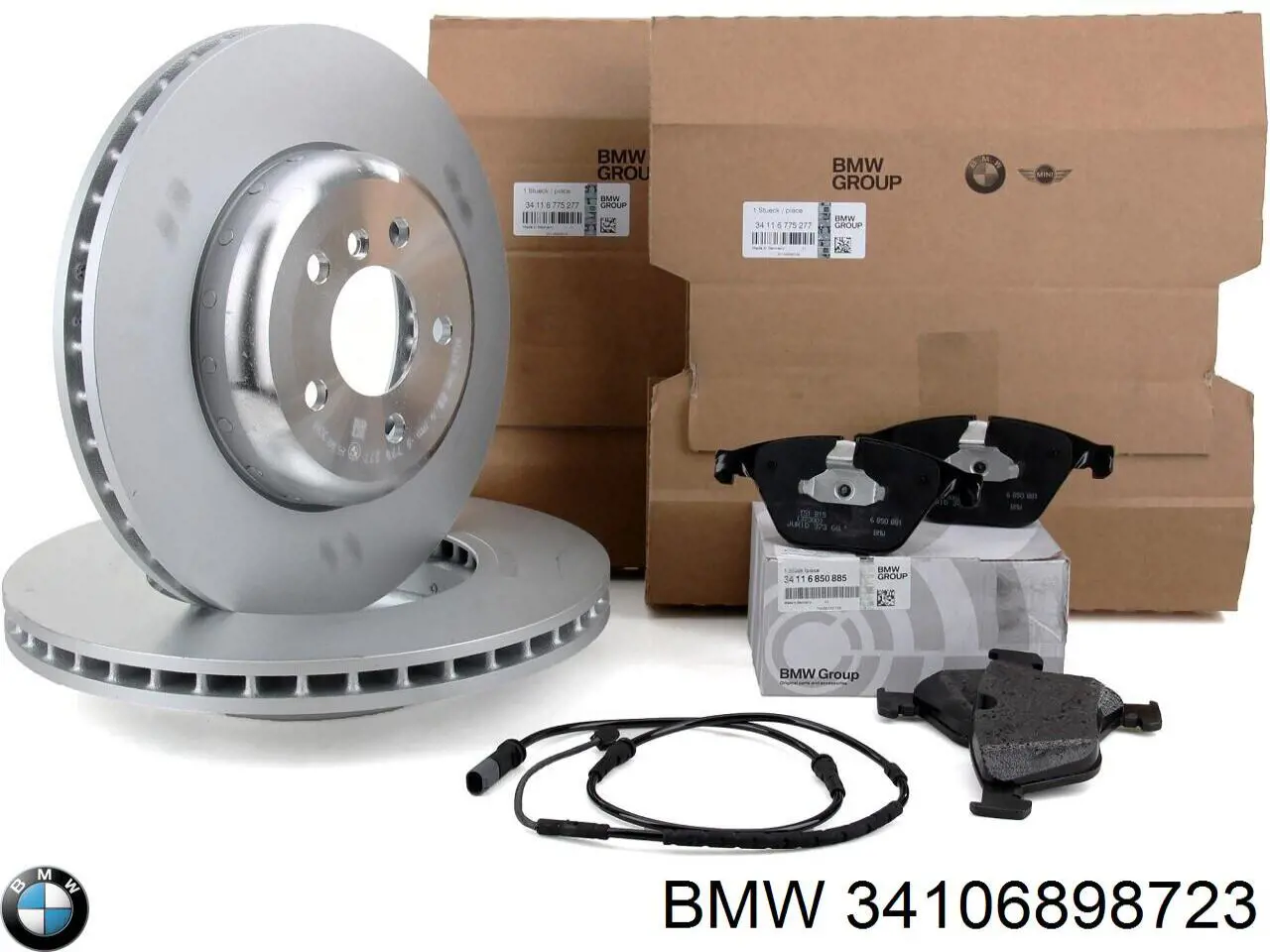 Tarcza hamulcowa przednia BMW 34106898723 cena, od 109,78 USD